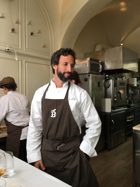 Avillez 15 – Chef Jose Avillez in the kitchen at Belcanto, the first restaurant in Lisbon to hold 2 Michelin stars.