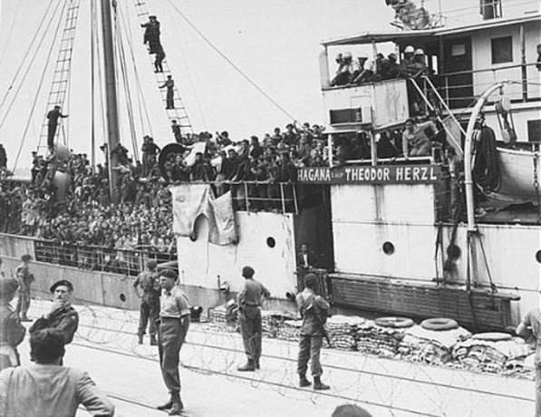 Hagana Ship Theodor Herzel -April 1947